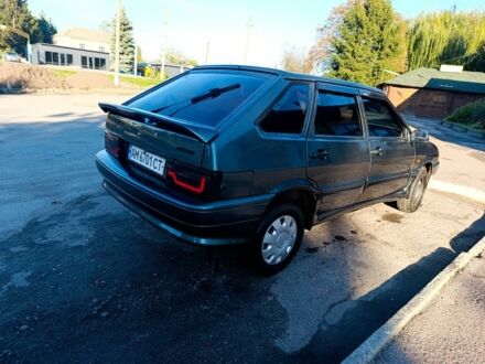 Зелений ВАЗ 2114 Самара, об'ємом двигуна 1.5 л та пробігом 250 тис. км за 1100 $, фото 1 на Automoto.ua