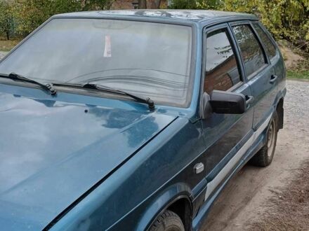 Зеленый ВАЗ 2114 Самара, объемом двигателя 1.5 л и пробегом 1 тыс. км за 1300 $, фото 1 на Automoto.ua