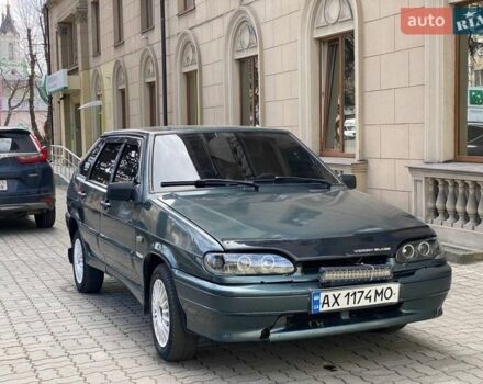 Зеленый ВАЗ 2114 Самара, объемом двигателя 1.5 л и пробегом 250 тыс. км за 1400 $, фото 1 на Automoto.ua