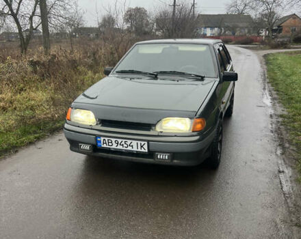 Зеленый ВАЗ 2114 Самара, объемом двигателя 1.5 л и пробегом 200 тыс. км за 1999 $, фото 1 на Automoto.ua