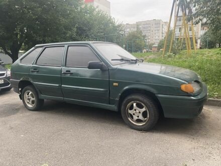 Зеленый ВАЗ 2114 Самара, объемом двигателя 1.5 л и пробегом 250 тыс. км за 900 $, фото 1 на Automoto.ua