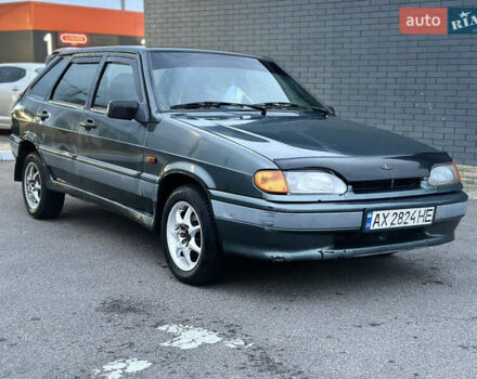 Зеленый ВАЗ 2114 Самара, объемом двигателя 1.5 л и пробегом 240 тыс. км за 1300 $, фото 1 на Automoto.ua