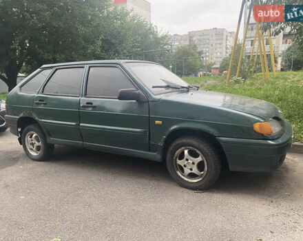 Зелений ВАЗ 2114 Самара, об'ємом двигуна 1.5 л та пробігом 250 тис. км за 800 $, фото 1 на Automoto.ua
