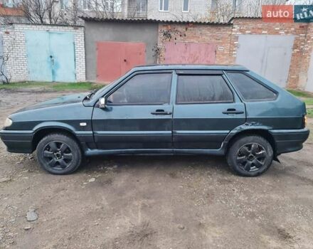 Зеленый ВАЗ 2114 Самара, объемом двигателя 1.6 л и пробегом 188 тыс. км за 1700 $, фото 1 на Automoto.ua