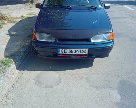 Зеленый ВАЗ 2114 Самара, объемом двигателя 1.6 л и пробегом 210 тыс. км за 1650 $, фото 1 на Automoto.ua