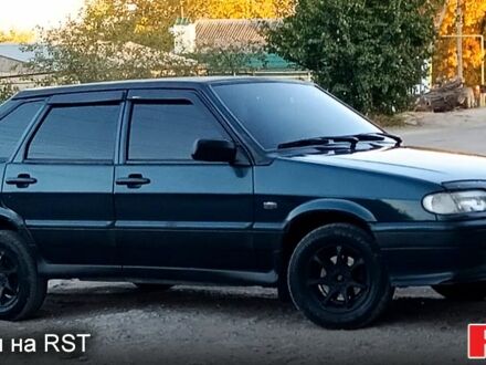 Зеленый ВАЗ 2114 Самара, объемом двигателя 1.6 л и пробегом 175 тыс. км за 1600 $, фото 1 на Automoto.ua