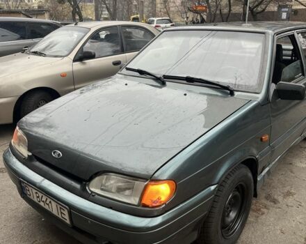 Зеленый ВАЗ 2114 Самара, объемом двигателя 1.6 л и пробегом 250 тыс. км за 1600 $, фото 1 на Automoto.ua