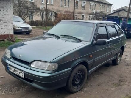 Зеленый ВАЗ 2114 Самара, объемом двигателя 1.6 л и пробегом 188 тыс. км за 1501 $, фото 1 на Automoto.ua