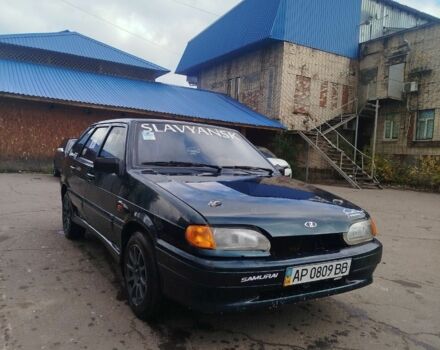 Зеленый ВАЗ 2114 Самара, объемом двигателя 1.6 л и пробегом 300 тыс. км за 1191 $, фото 1 на Automoto.ua