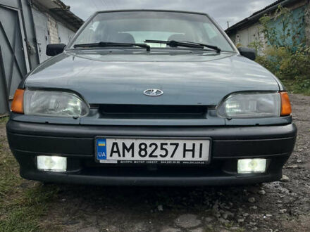 Зеленый ВАЗ 2114 Самара, объемом двигателя 1.6 л и пробегом 199 тыс. км за 1750 $, фото 1 на Automoto.ua