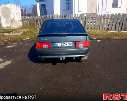 Зеленый ВАЗ 2114 Самара, объемом двигателя 1.6 л и пробегом 154 тыс. км за 1400 $, фото 1 на Automoto.ua