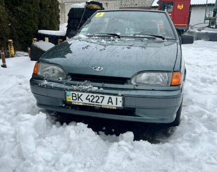 Зелений ВАЗ 2114 Самара, об'ємом двигуна 1.6 л та пробігом 73 тис. км за 3000 $, фото 1 на Automoto.ua