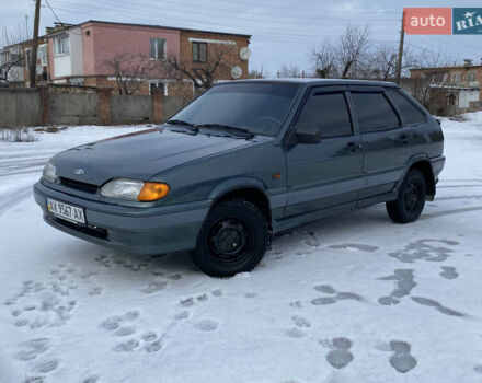 Зеленый ВАЗ 2114 Самара, объемом двигателя 1.6 л и пробегом 115 тыс. км за 2500 $, фото 1 на Automoto.ua