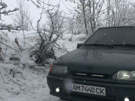 Зеленый ВАЗ 2114 Самара, объемом двигателя 1.6 л и пробегом 254 тыс. км за 2200 $, фото 1 на Automoto.ua