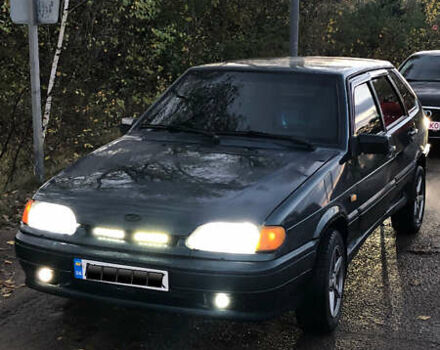 Зеленый ВАЗ 2114 Самара, объемом двигателя 1.6 л и пробегом 254 тыс. км за 2200 $, фото 1 на Automoto.ua