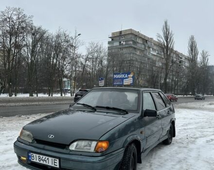 Зеленый ВАЗ 2114 Самара, объемом двигателя 1.6 л и пробегом 320 тыс. км за 1450 $, фото 1 на Automoto.ua