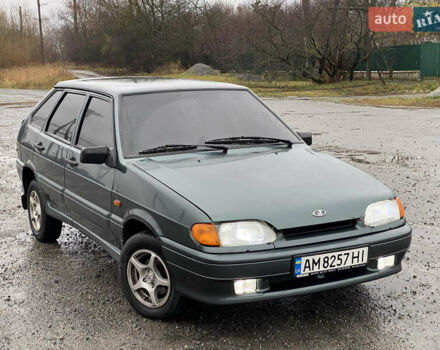 Зелений ВАЗ 2114 Самара, об'ємом двигуна 1.6 л та пробігом 263 тис. км за 1650 $, фото 1 на Automoto.ua