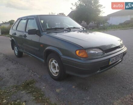 Зеленый ВАЗ 2114 Самара, объемом двигателя 1.6 л и пробегом 230 тыс. км за 1600 $, фото 1 на Automoto.ua