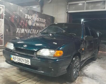 Зеленый ВАЗ 2114 Самара, объемом двигателя 1.6 л и пробегом 188 тыс. км за 1502 $, фото 1 на Automoto.ua