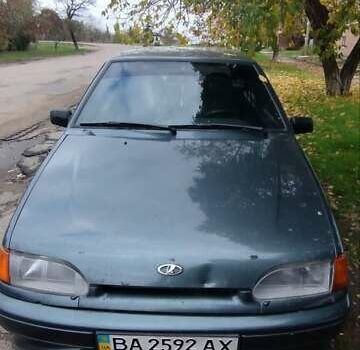 Зелений ВАЗ 2114 Самара, об'ємом двигуна 1.5 л та пробігом 150 тис. км за 1500 $, фото 1 на Automoto.ua