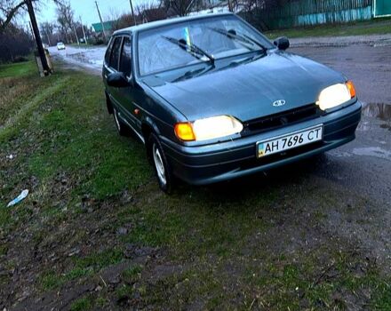 Зелений ВАЗ 2114 Самара, об'ємом двигуна 1.6 л та пробігом 300 тис. км за 1470 $, фото 1 на Automoto.ua