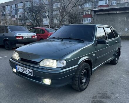 Зеленый ВАЗ 2114 Самара, объемом двигателя 1.6 л и пробегом 124 тыс. км за 2300 $, фото 1 на Automoto.ua