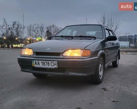 Зеленый ВАЗ 2114 Самара, объемом двигателя 1.6 л и пробегом 75 тыс. км за 2100 $, фото 1 на Automoto.ua