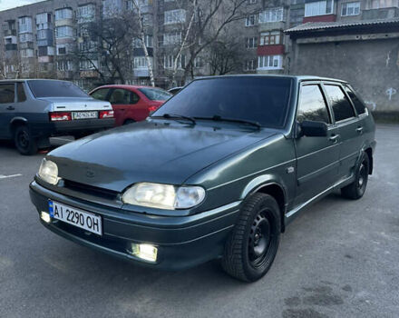Зеленый ВАЗ 2114 Самара, объемом двигателя 1.6 л и пробегом 100 тыс. км за 2300 $, фото 1 на Automoto.ua