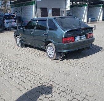 Зеленый ВАЗ 2114 Самара, объемом двигателя 1.6 л и пробегом 145 тыс. км за 2200 $, фото 1 на Automoto.ua