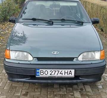 Зеленый ВАЗ 2114 Самара, объемом двигателя 1.6 л и пробегом 182 тыс. км за 2500 $, фото 1 на Automoto.ua