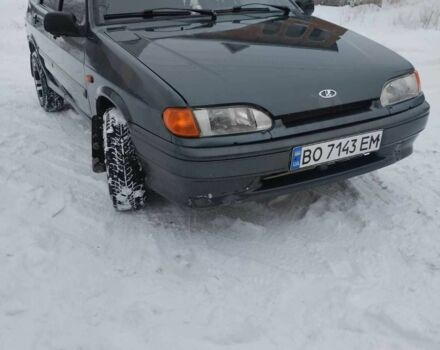 Зеленый ВАЗ 2114 Самара, объемом двигателя 1.6 л и пробегом 142 тыс. км за 1800 $, фото 1 на Automoto.ua