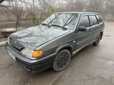 Зеленый ВАЗ 2114 Самара, объемом двигателя 1.6 л и пробегом 155 тыс. км за 1400 $, фото 1 на Automoto.ua