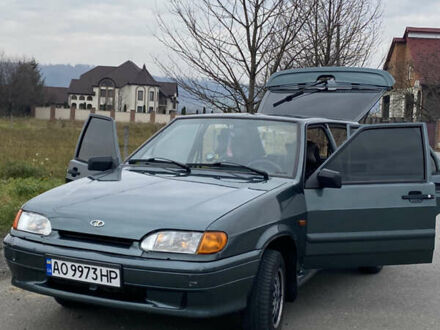 Зеленый ВАЗ 2114 Самара, объемом двигателя 1.6 л и пробегом 168 тыс. км за 2300 $, фото 1 на Automoto.ua