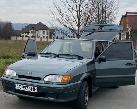 Зелений ВАЗ 2114 Самара, об'ємом двигуна 1.6 л та пробігом 168 тис. км за 2300 $, фото 1 на Automoto.ua