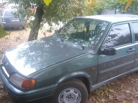 Зеленый ВАЗ 2114 Самара, объемом двигателя 1.6 л и пробегом 173 тыс. км за 1650 $, фото 1 на Automoto.ua