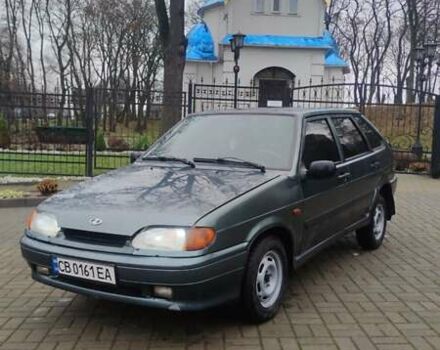 Зеленый ВАЗ 2114 Самара, объемом двигателя 1.6 л и пробегом 165 тыс. км за 1599 $, фото 1 на Automoto.ua
