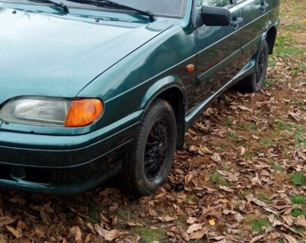 Зеленый ВАЗ 2114 Самара, объемом двигателя 1.6 л и пробегом 145 тыс. км за 2600 $, фото 1 на Automoto.ua