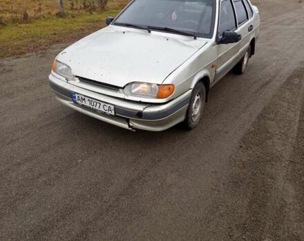 Белый ВАЗ 2115 Самара, объемом двигателя 1.6 л и пробегом 221 тыс. км за 1200 $, фото 1 на Automoto.ua