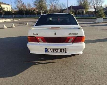Белый ВАЗ 2115 Самара, объемом двигателя 1.6 л и пробегом 107 тыс. км за 3500 $, фото 1 на Automoto.ua