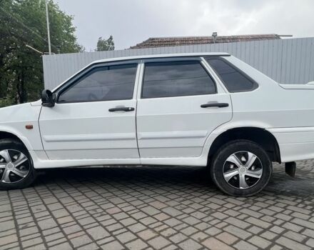 Белый ВАЗ 2115 Самара, объемом двигателя 1.6 л и пробегом 150 тыс. км за 3000 $, фото 1 на Automoto.ua
