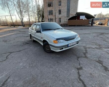 Белый ВАЗ 2115 Самара, объемом двигателя 1.5 л и пробегом 155 тыс. км за 1800 $, фото 1 на Automoto.ua