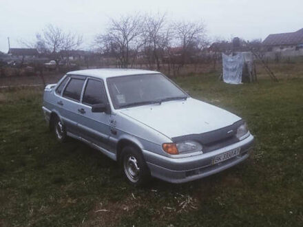 Белый ВАЗ 2115 Самара, объемом двигателя 1.5 л и пробегом 150 тыс. км за 900 $, фото 1 на Automoto.ua