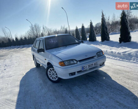 Білий ВАЗ 2115 Самара, об'ємом двигуна 1.6 л та пробігом 195 тис. км за 1900 $, фото 1 на Automoto.ua