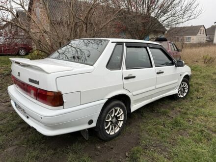 Белый ВАЗ 2115 Самара, объемом двигателя 1.6 л и пробегом 168 тыс. км за 1700 $, фото 1 на Automoto.ua