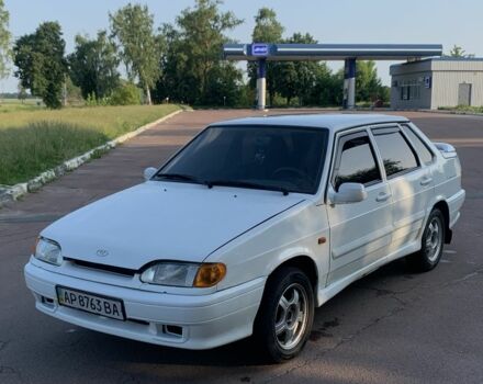 Белый ВАЗ 2115 Самара, объемом двигателя 1.6 л и пробегом 400 тыс. км за 2200 $, фото 1 на Automoto.ua