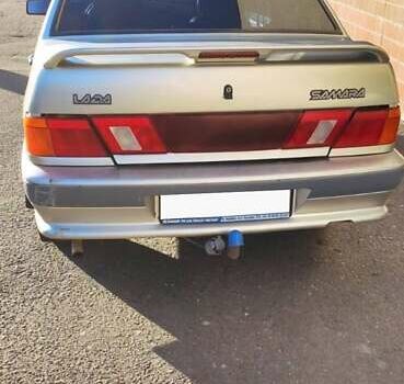 Бежевий ВАЗ 2115 Самара, об'ємом двигуна 1.6 л та пробігом 190 тис. км за 2200 $, фото 1 на Automoto.ua