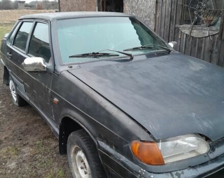 Черный ВАЗ 2115 Самара, объемом двигателя 1.5 л и пробегом 200 тыс. км за 714 $, фото 3 на Automoto.ua