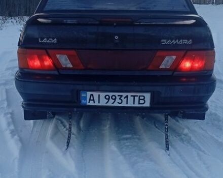 Чорний ВАЗ 2115 Самара, об'ємом двигуна 1.5 л та пробігом 240 тис. км за 1992 $, фото 3 на Automoto.ua