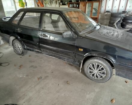 Черный ВАЗ 2115 Самара, объемом двигателя 1.5 л и пробегом 150 тыс. км за 750 $, фото 2 на Automoto.ua