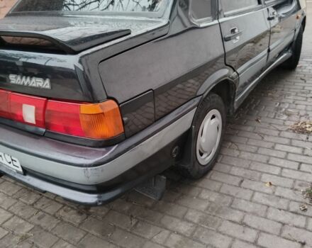 Черный ВАЗ 2115 Самара, объемом двигателя 1.6 л и пробегом 140 тыс. км за 2600 $, фото 3 на Automoto.ua